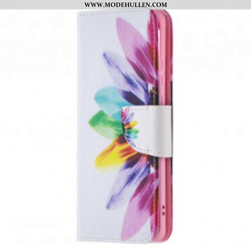 Flip Case Für Huawei P50 Pro Aquarellblume