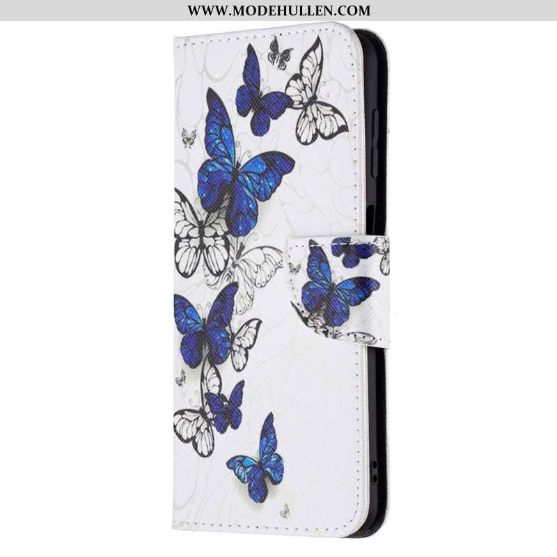 Flip Case Für Samsung Galaxy M32 Schmetterlingskönige