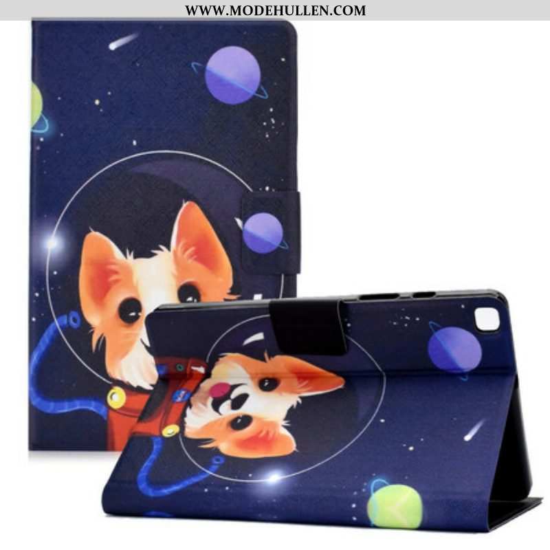 Flip Case Für Samsung Galaxy Tab A7 Lite Weltraumhund