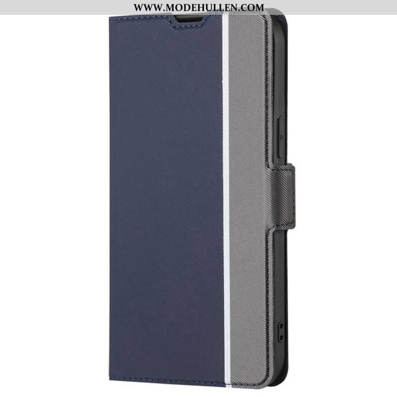 Flip Case Für Xiaomi Redmi Note 12 Pro Feine Bicolor