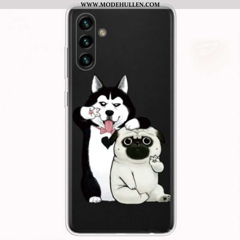 Handyhülle Für Samsung Galaxy A13 5G / A04s Lustige Hunde