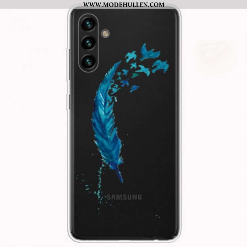 Handyhülle Für Samsung Galaxy A13 5G / A04s Schöne Feder
