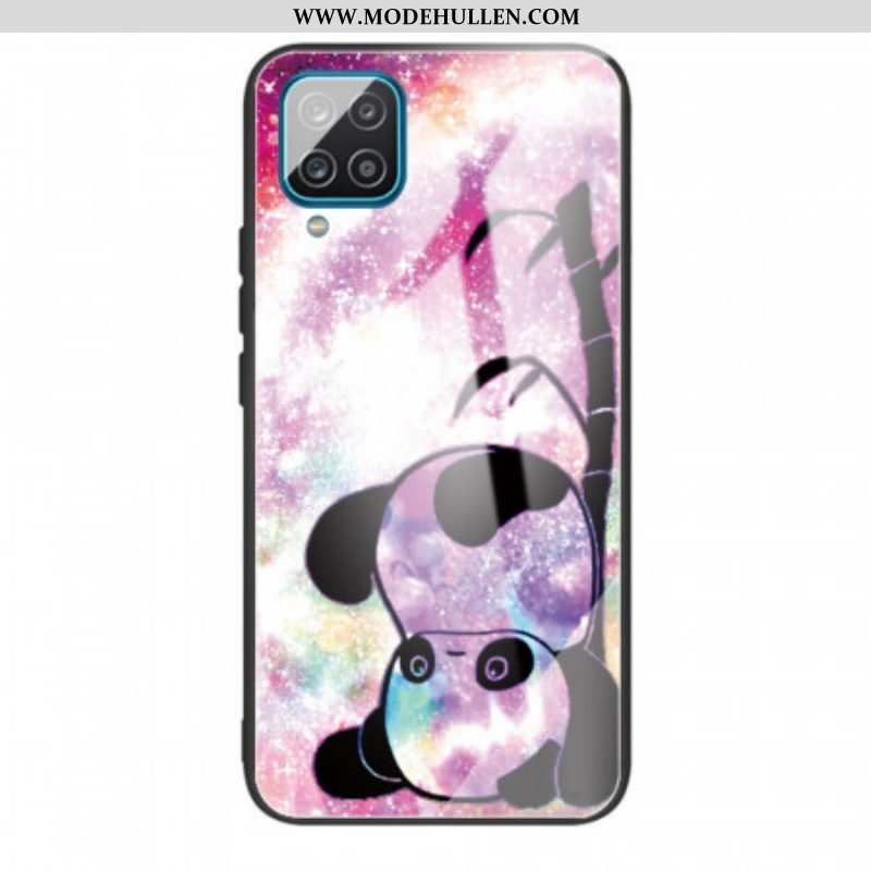 Handyhülle Für Samsung Galaxy M32 Panda-gehärtetes Glas