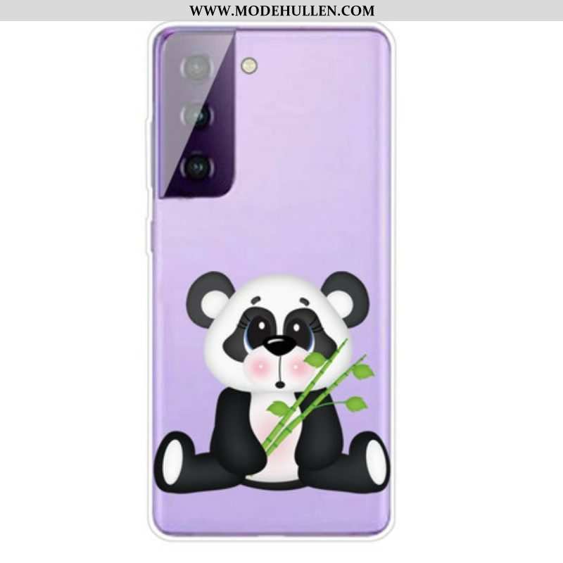 Handyhülle Für Samsung Galaxy S21 FE Trauriger Panda