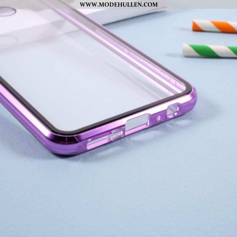 Handyhülle Für Samsung Galaxy S21 Plus 5G Metallkanten Und Doppelt Gehärtetes Glas