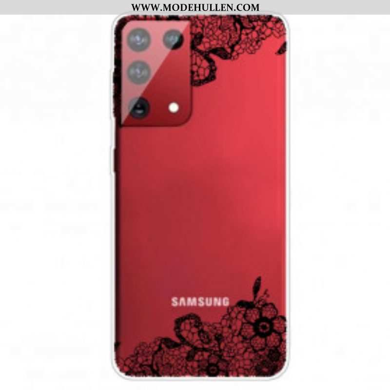 Handyhülle Für Samsung Galaxy S21 Ultra 5G Feine Spitze