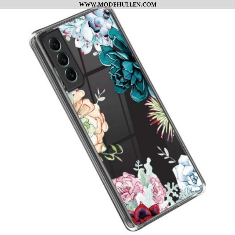 Handyhülle Für Samsung Galaxy S23 5G Nahtloser Blumenstrauß