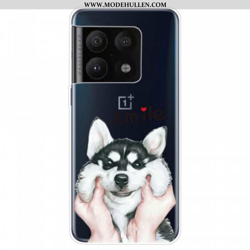 Hülle Für OnePlus 10 Pro 5G Lächle Hund