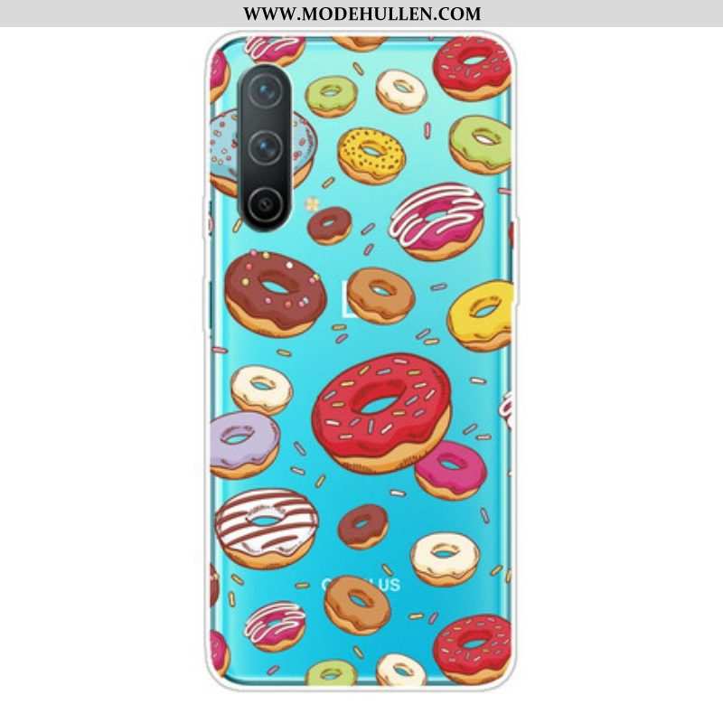 Hülle Für OnePlus Nord CE 5G Ich Liebe Donuts