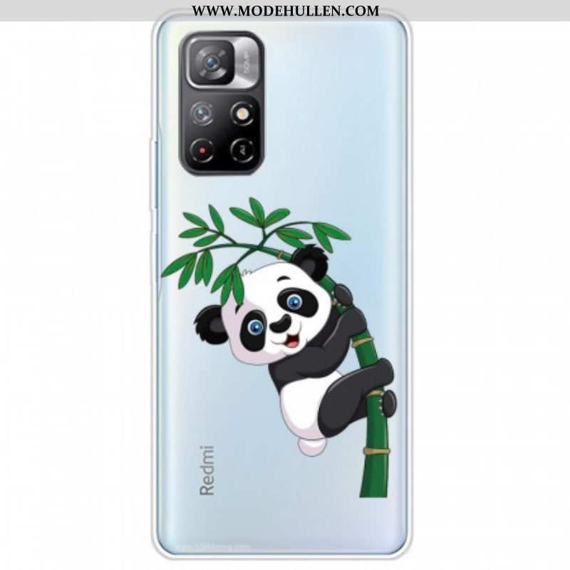 Hülle Für Poco M4 Pro 5G Panda Auf Bambus
