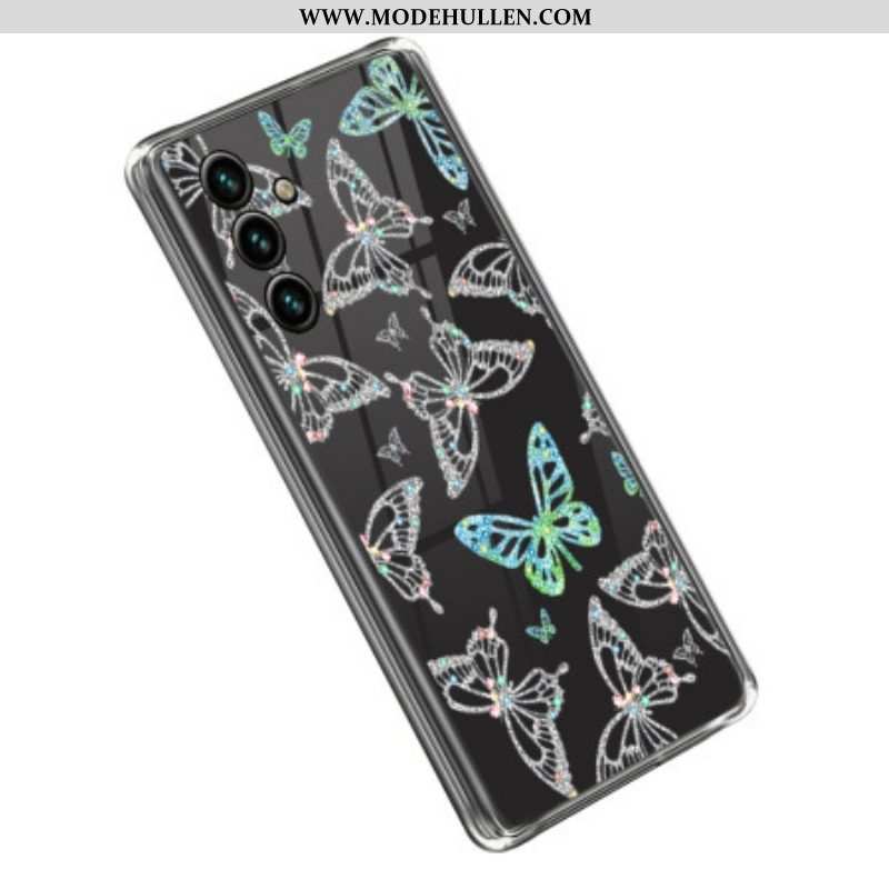 Hülle Für Samsung Galaxy A14 / A14 5G Nahtlose Schmetterlinge