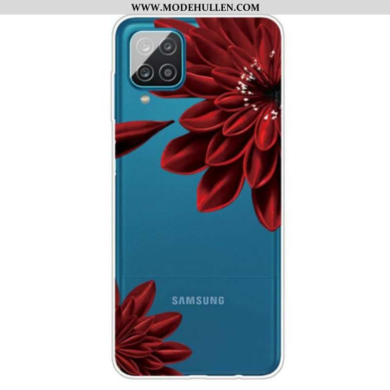 Hülle Für Samsung Galaxy M12 / A12 Wilde Blumen