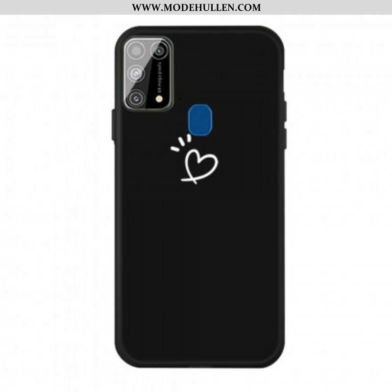 Hülle Für Samsung Galaxy M31 Schlagendes Herz Aus Silikon