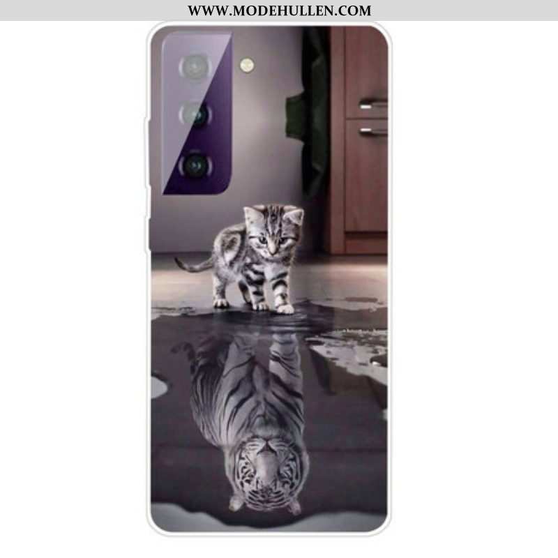 Hülle Für Samsung Galaxy S21 5G Ernst Der Tiger