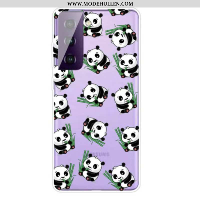 Hülle Für Samsung Galaxy S21 FE Kleine Pandas