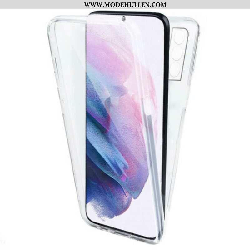 Hülle Für Samsung Galaxy S21 FE Transparente Vorderseite Und Rückseite