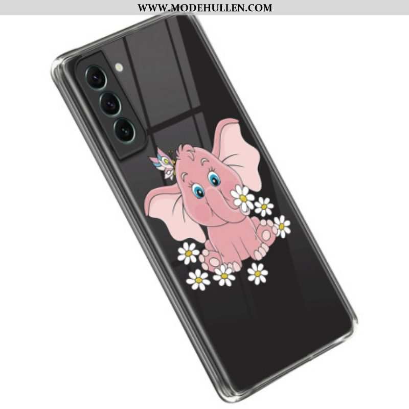 Hülle Für Samsung Galaxy S23 Plus 5G Nahtloser Rosa Elefant