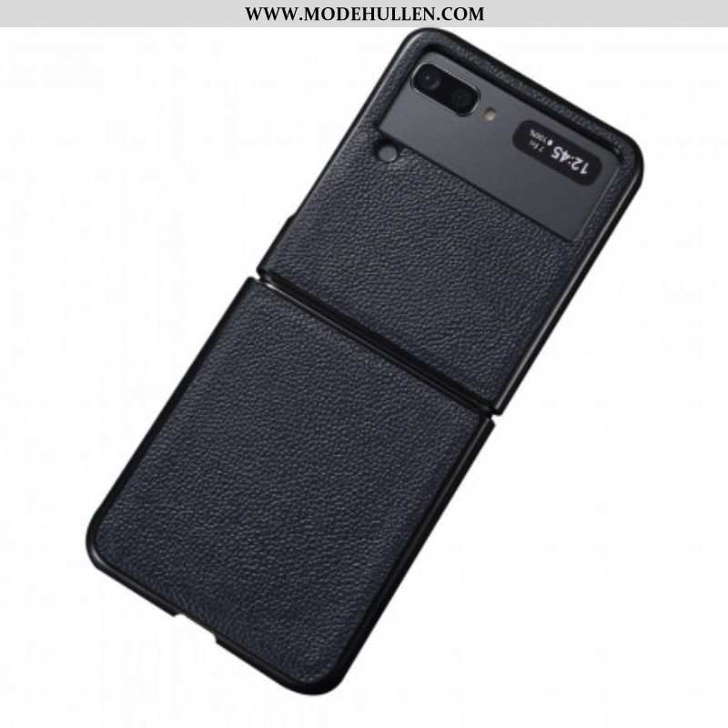 Hülle Für Samsung Galaxy Z Flip 3 5G Flip Case Echtes Leder