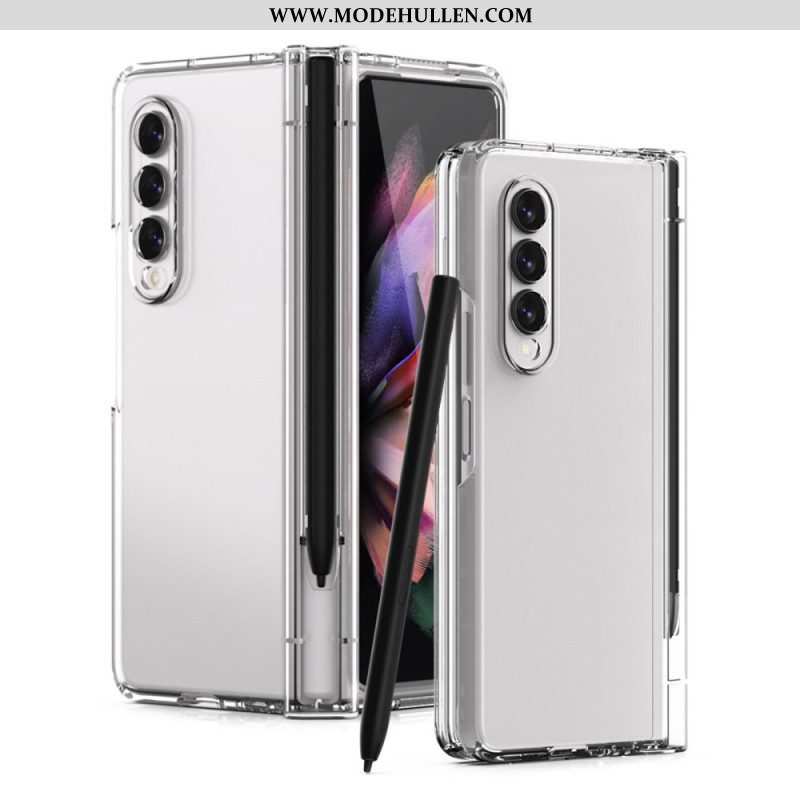 Hülle Für Samsung Galaxy Z Fold 3 5G Displayschutzfolie Und Stifthalter