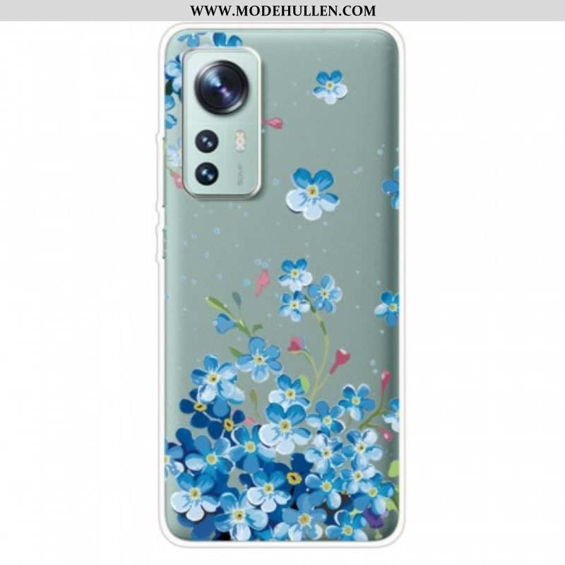 Hülle Für Xiaomi 12 Pro Blaue Blumen