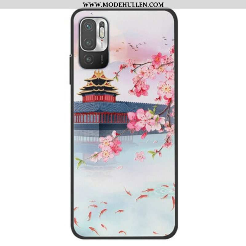Hülle Für Xiaomi Redmi Note 10 5G Asiatisches Schloss