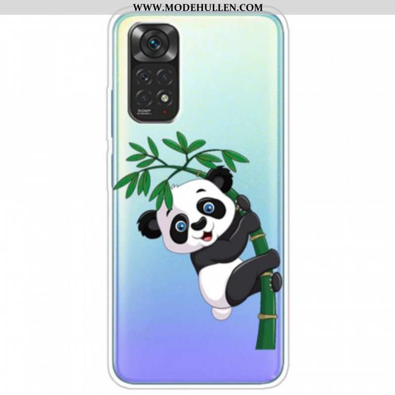 Hülle Für Xiaomi Redmi Note 11 / 11S Panda Auf Bambus
