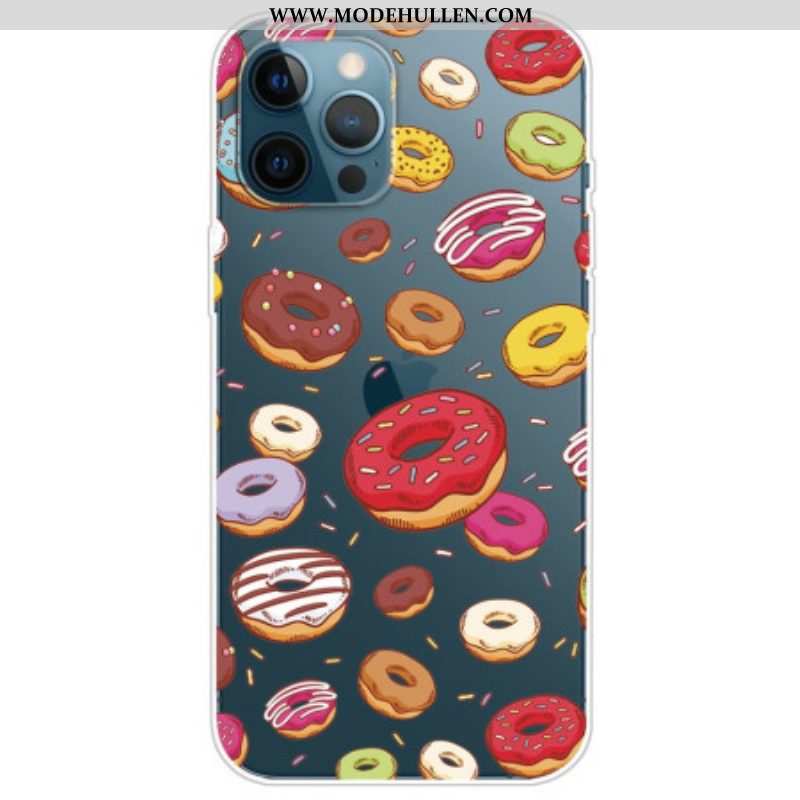 Hülle Für iPhone 14 Pro Nahtlose Donuts
