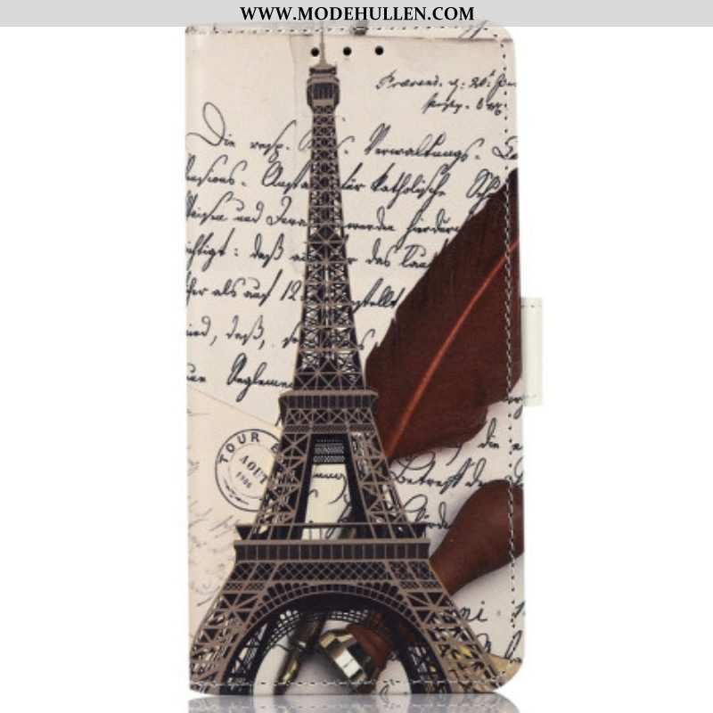 Lederhüllen Für OnePlus Nord CE 3 Lite 5G Der Eiffelturm Des Dichters