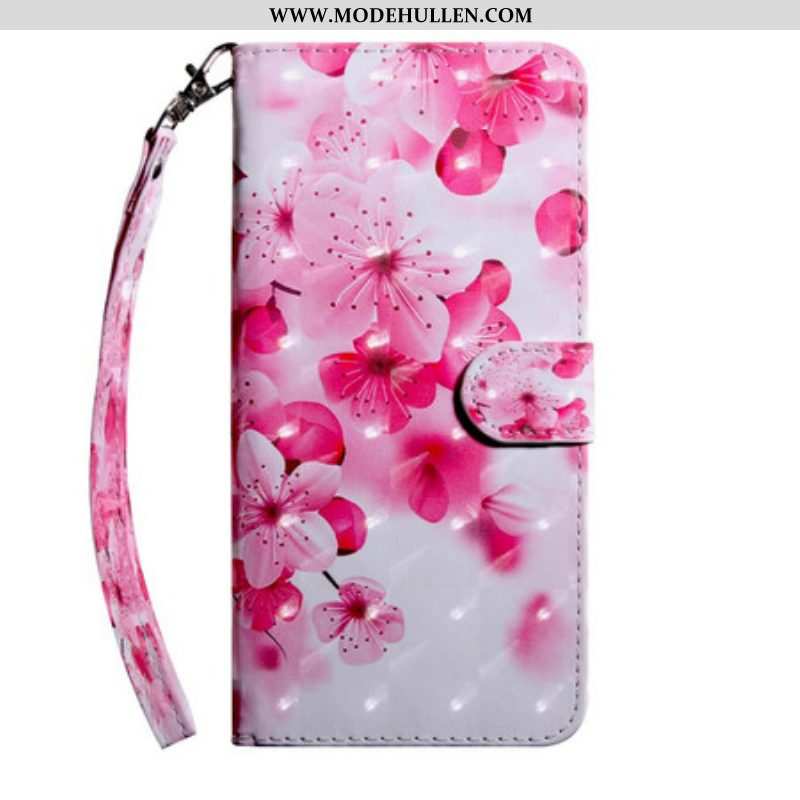 Lederhüllen Für OnePlus Nord CE 5G Pinke Blumen