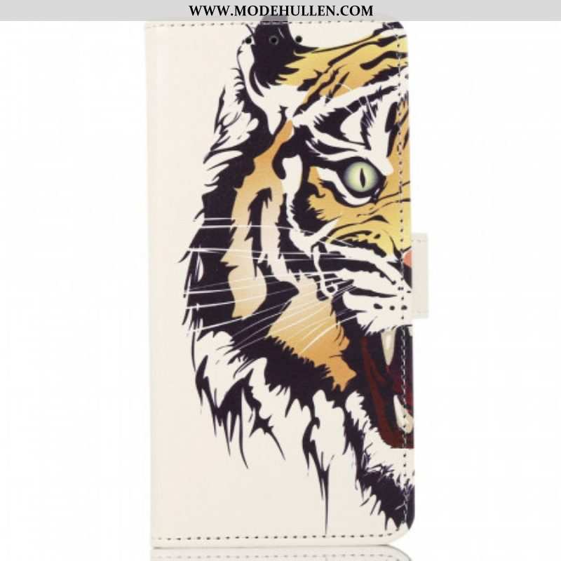 Lederhüllen Für Samsung Galaxy M33 5G Wilder Tiger