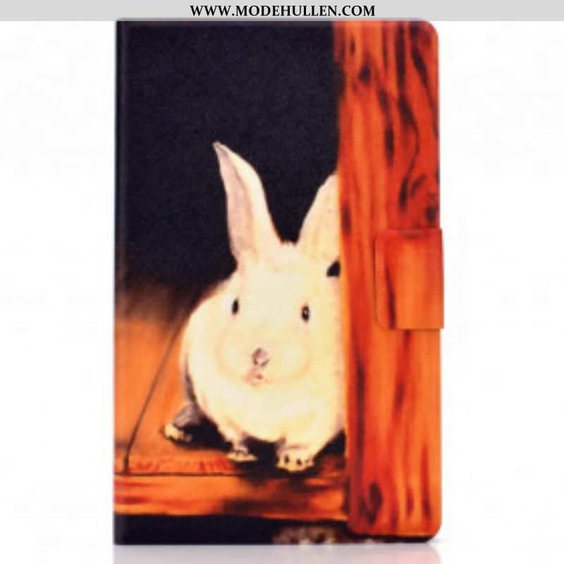 Lederhüllen Für Samsung Galaxy Tab A7 (2020) Kaninchen