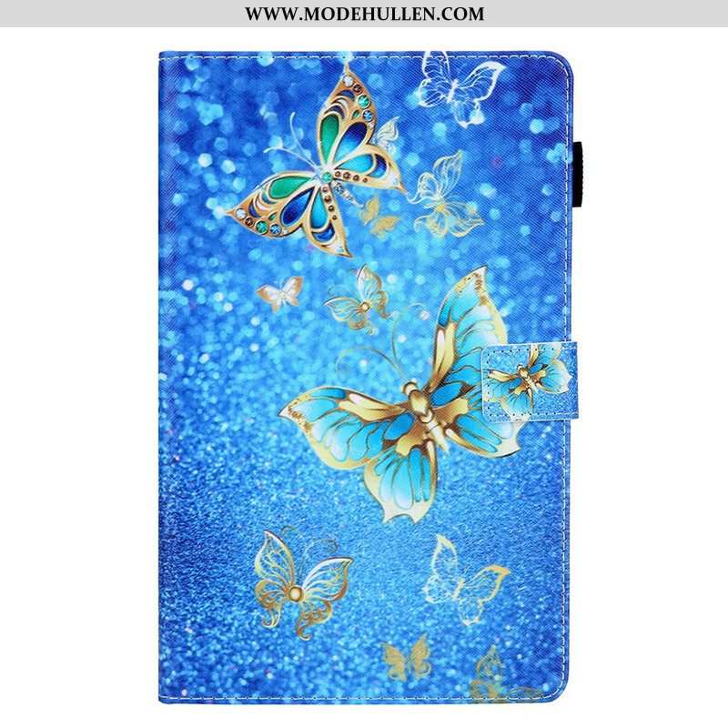 Lederhüllen Für Samsung Galaxy Tab A7 Lite Schmetterlinge