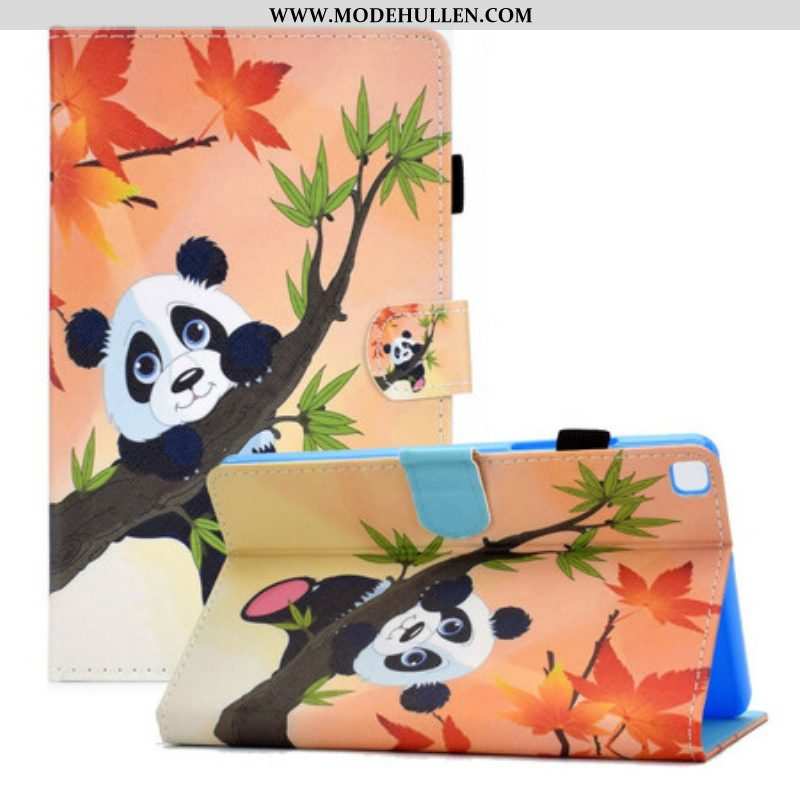 Lederhüllen Für Samsung Galaxy Tab A7 Lite Süßer Panda