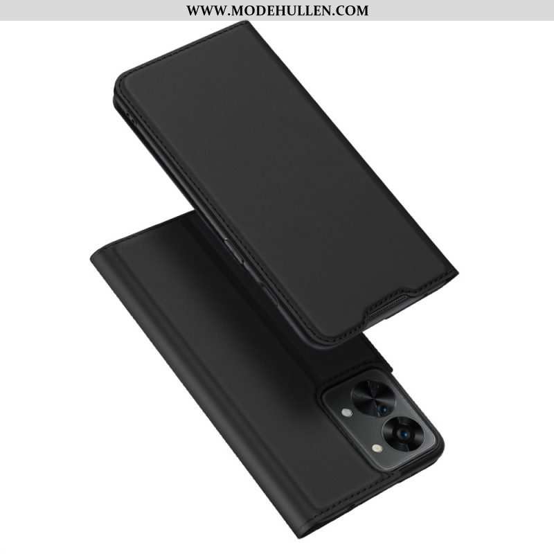 Schutzhülle Für OnePlus Nord 2T 5G Flip Case Skin Pro Dux Ducis