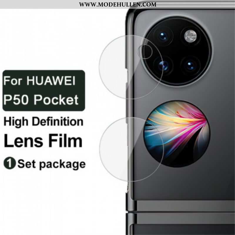 Schützende Linse Aus Gehärtetem Glas Für Huawei P50 Pocket Imak
