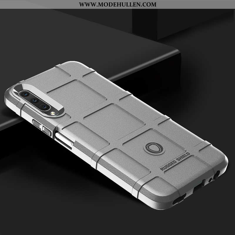 Hülle Honor 9x Pro Super Dünne Mode Silber Nubuck Schutz Handy