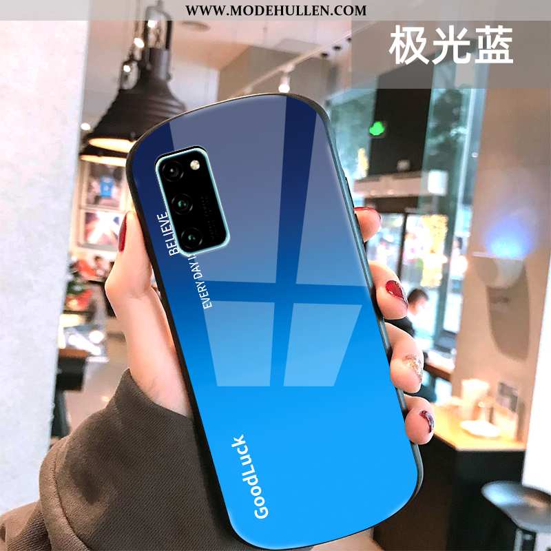 Hülle Honor View30 Trend Super Case Bogen Mode Persönlichkeit Handy Blau