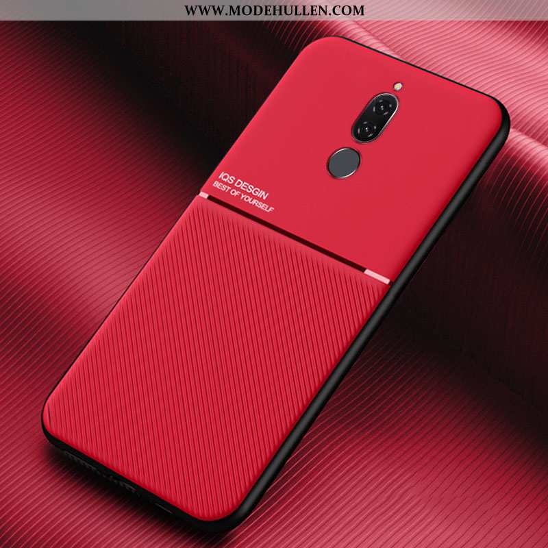 Hülle Huawei Mate 10 Lite Persönlichkeit Kreativ Netto Rot Alles Inklusive Silikon Anti-sturz Lederh