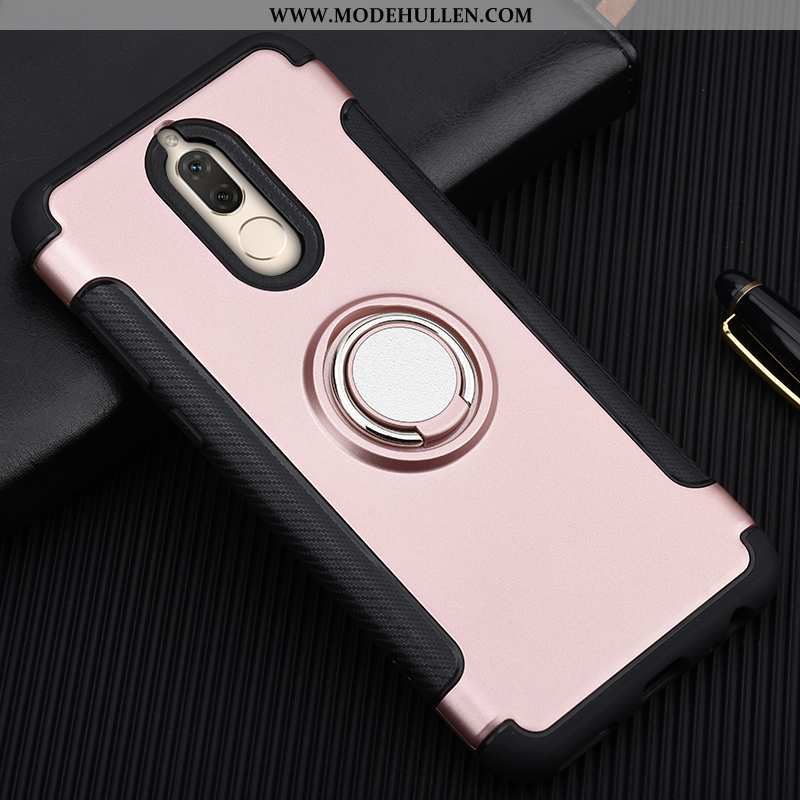 Hülle Huawei Mate 10 Lite Silikon Schutz Rosa Case Alles Inklusive Ring Anti-sturz