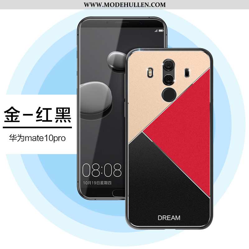 Hülle Huawei Mate 10 Pro Metall Schutz Super Anti-sturz Dünne Handy Trend Schwarz