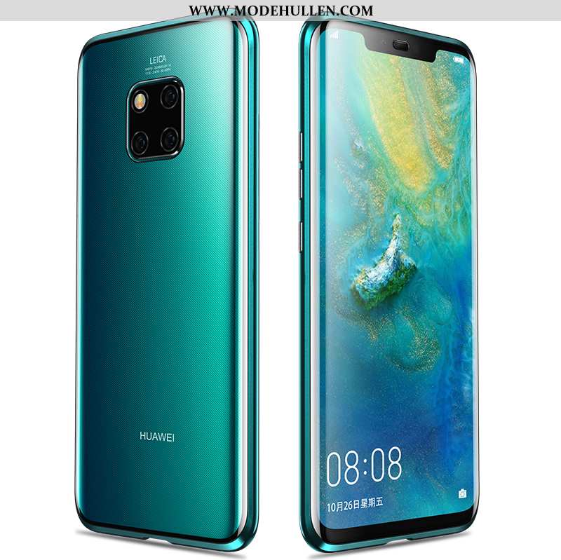 Hülle Huawei Mate 20 Pro Metall Schutz Case Handy Grenze Trend Grün