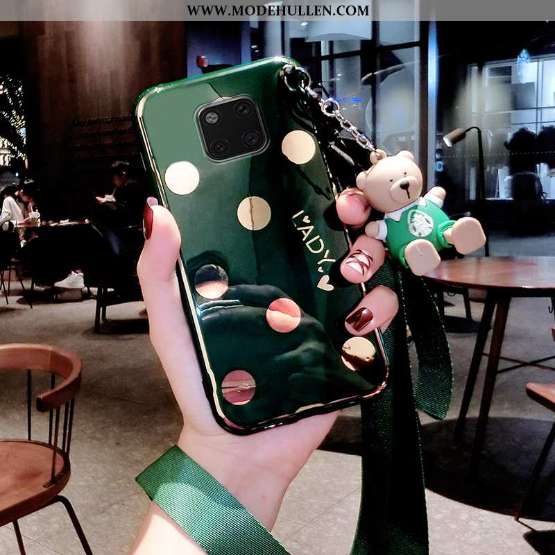 Hülle Huawei Mate 20 Pro Silikon Persönlichkeit Grün Netto Rot Anti-sturz Alles Inklusive