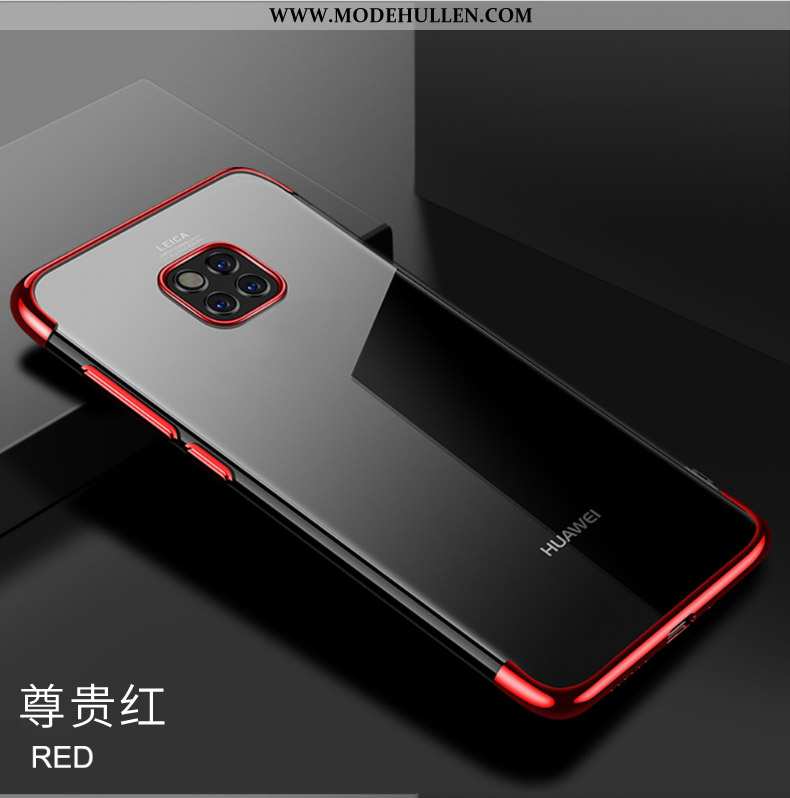Hülle Huawei Mate 20 Rs Schutz Transparent Dünne Neu Case Anti-sturz Handy Rote