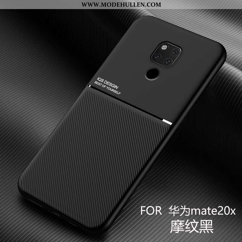 Hülle Huawei Mate 20 X Silikon Persönlichkeit Handy Anti-sturz Alles Inklusive Weiche Rote