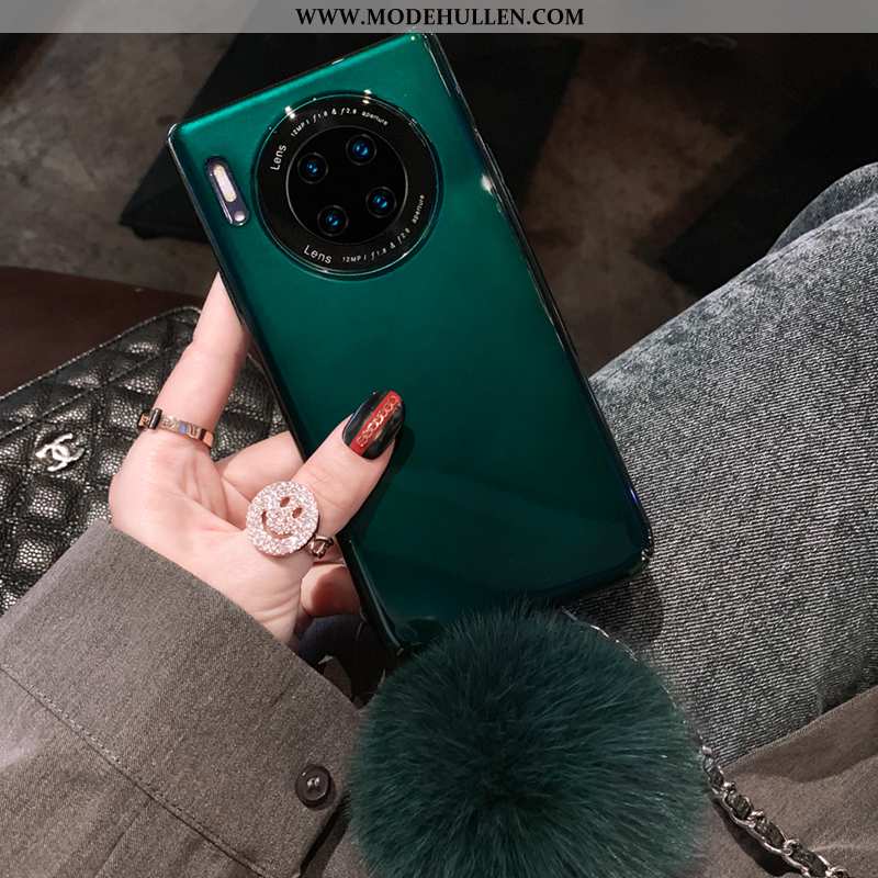 Hülle Huawei Mate 30 Pro Persönlichkeit Kreativ Schwer Licht Handy Grün Grau