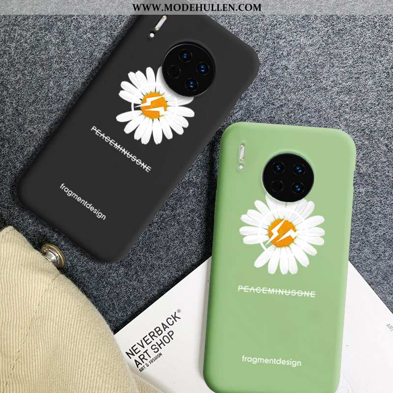 Hülle Huawei Mate 30 Silikon Schutz Mode Einfach Anti-sturz Persönlichkeit Handy Grün