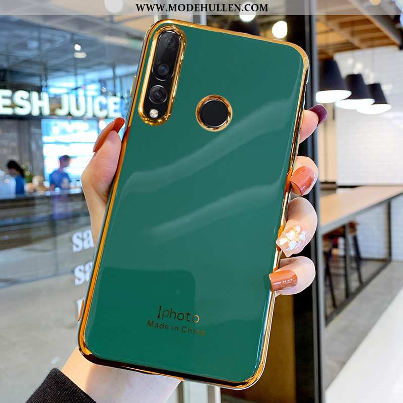 Hülle Huawei P Smart+ 2020 Weiche Silikon Case Handy Persönlichkeit Alles Inklusive Türkis