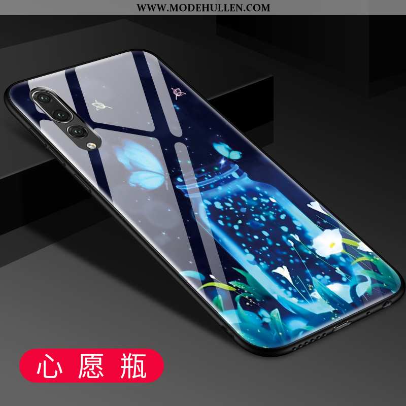 Hülle Huawei P20 Pro Trend Schutz Spiegel Handy Kreativ Blau Nette