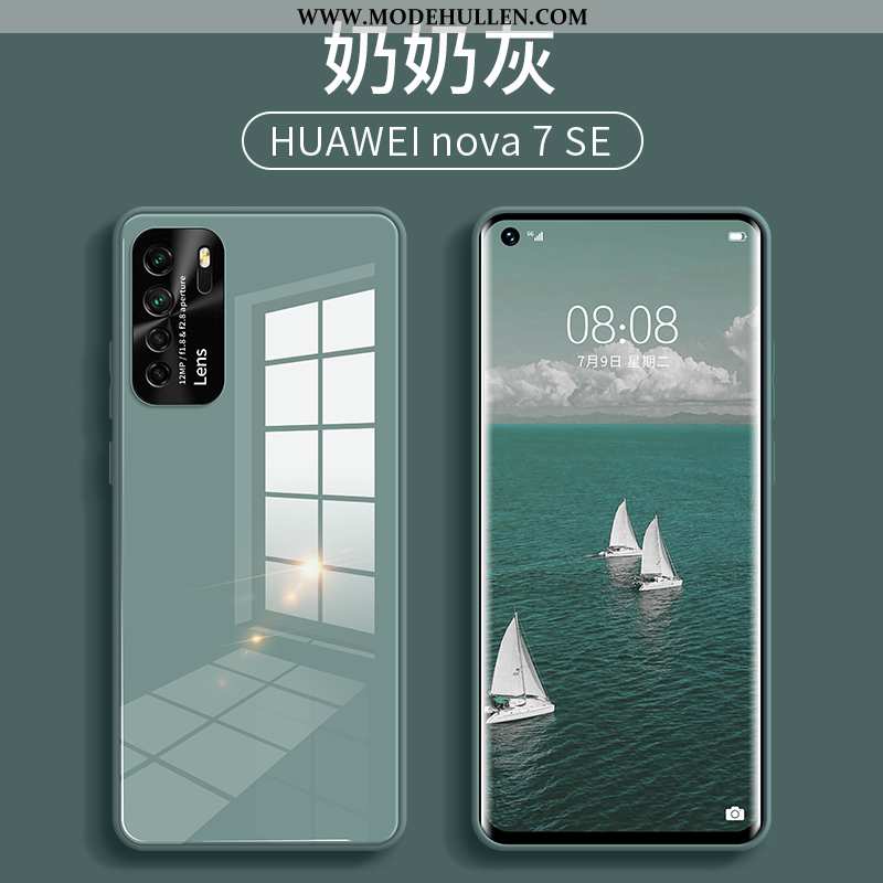 Hülle Huawei P40 Lite 5g Glas Super Handy Rosa High-end Anti-sturz Grün