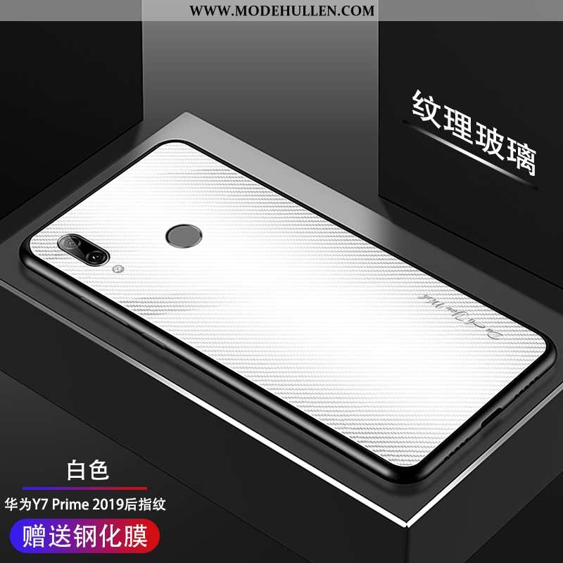 Hülle Huawei Y7 2020 Trend Silikon Schutz Farbverlauf 2020 Handy Rote
